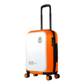 Orange-20"+3 Bag Luggage Sets 4 Piece,20" Hardside Carry-On Luggage